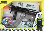 Toi- Toys - Pistolet de police MP5K - avec lumière et son