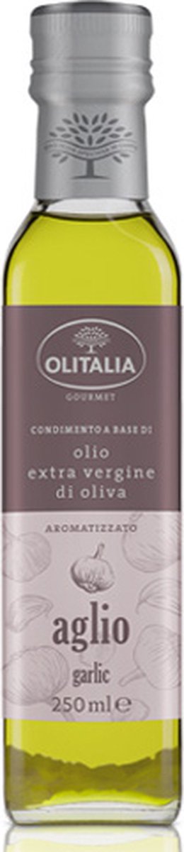 Olitalia - Olijfolie Extra Vierge Knoflook - 250ml