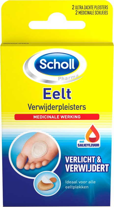 Scholl Eelt Verwijderpleister - Eeltpleisters - 4 stuks | bol.com