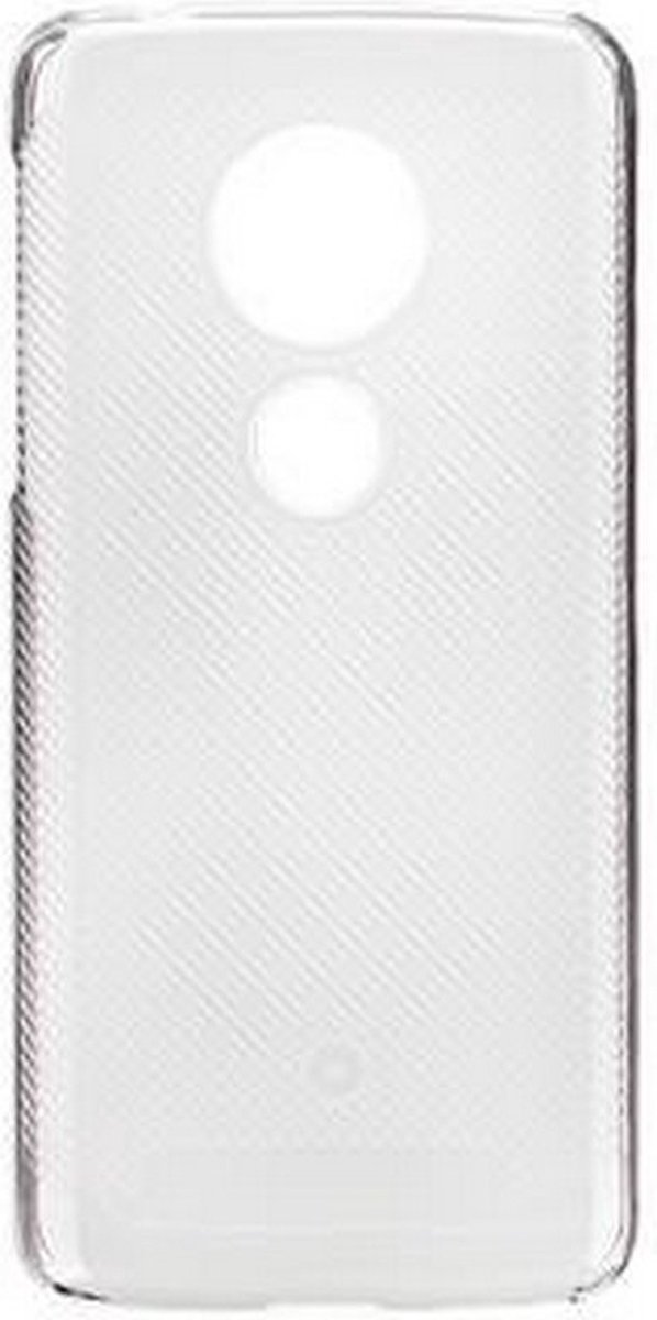 Muvit Crystal TPU Back Case voor Motorola G6 Plus - Transparant