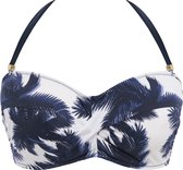 Fantasie Carmelita Avenue UW Twist Bandeau Bikini Top Dames Bikinitopje - Maat 80F (EU)