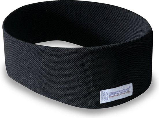 SleepPhones® Draadloos v7 Breeze Pitch Black/Zwart - Large/Extra Large