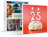 Bongo Bon - GEFELICITEERD MET JE 25STE VERJAARDAG! - Cadeaukaart cadeau voor man of vrouw