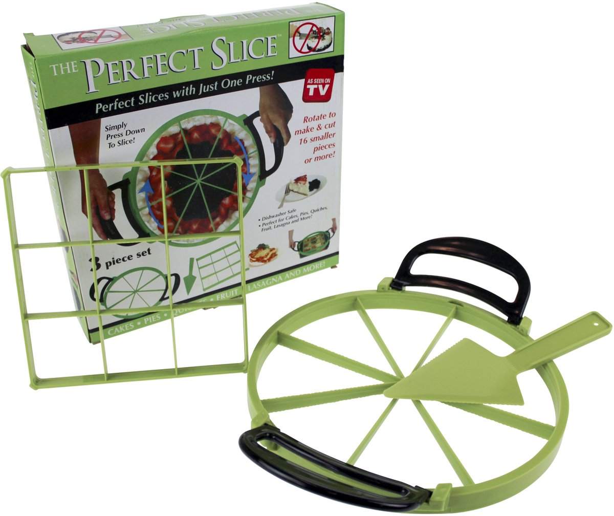 United Entertainment - 3 in 1 Perfect Slice Cutter - Messenset