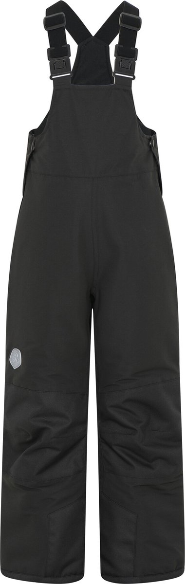 Color Kids - Winterbroek met bretels voor kinderen - Fleece voering - Zwart - maat 116cm