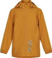 Minymo - Softshell jas voor kinderen - Golden Orange - maat 104cm