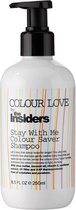 The Insiders Stay With Me Colour Save Shampoo 1000 ml - Normale shampoo vrouwen - Voor Alle haartypes