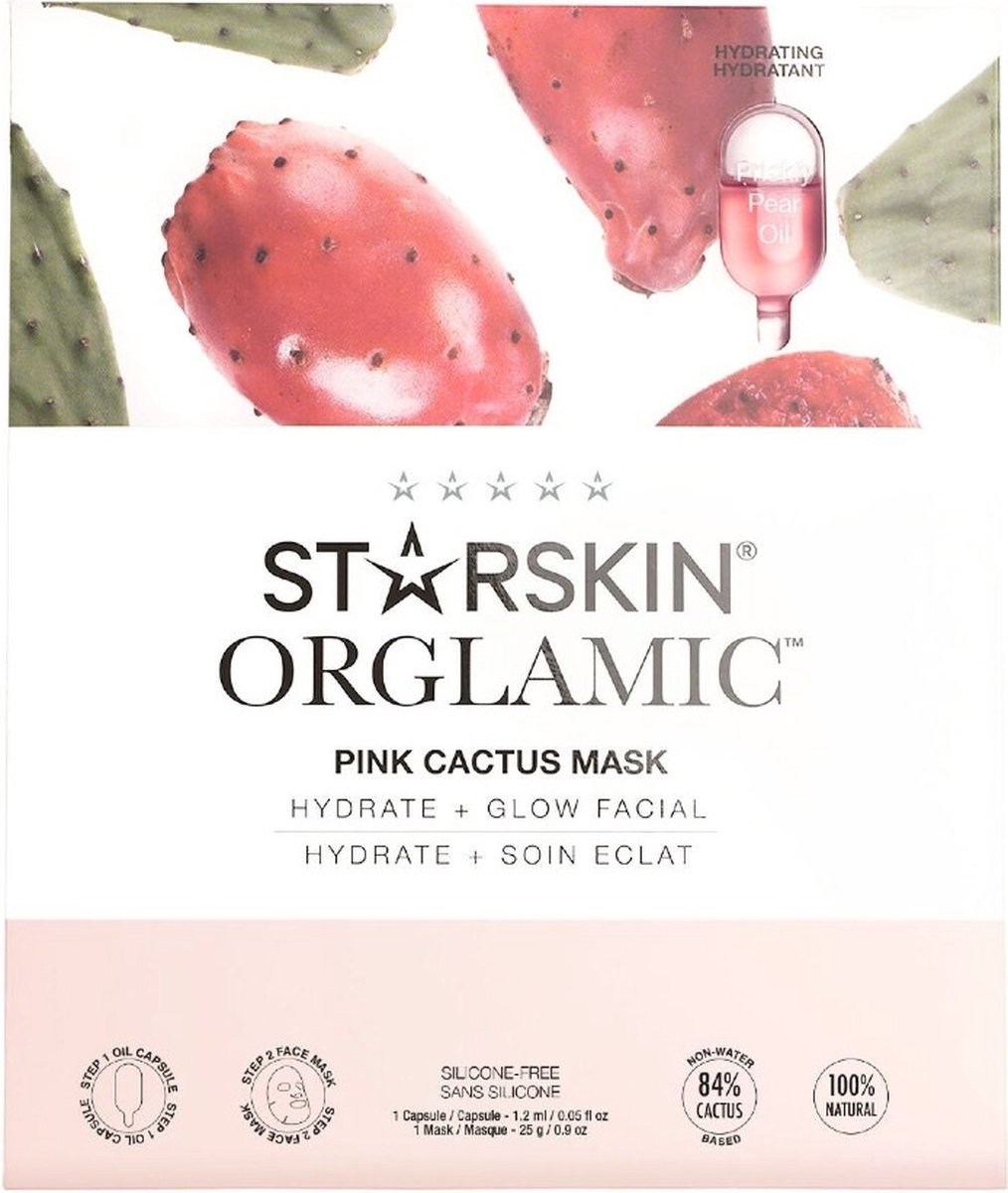 Goedkoopste Starskin Orglamic Pink Cactus Mask Face Mask