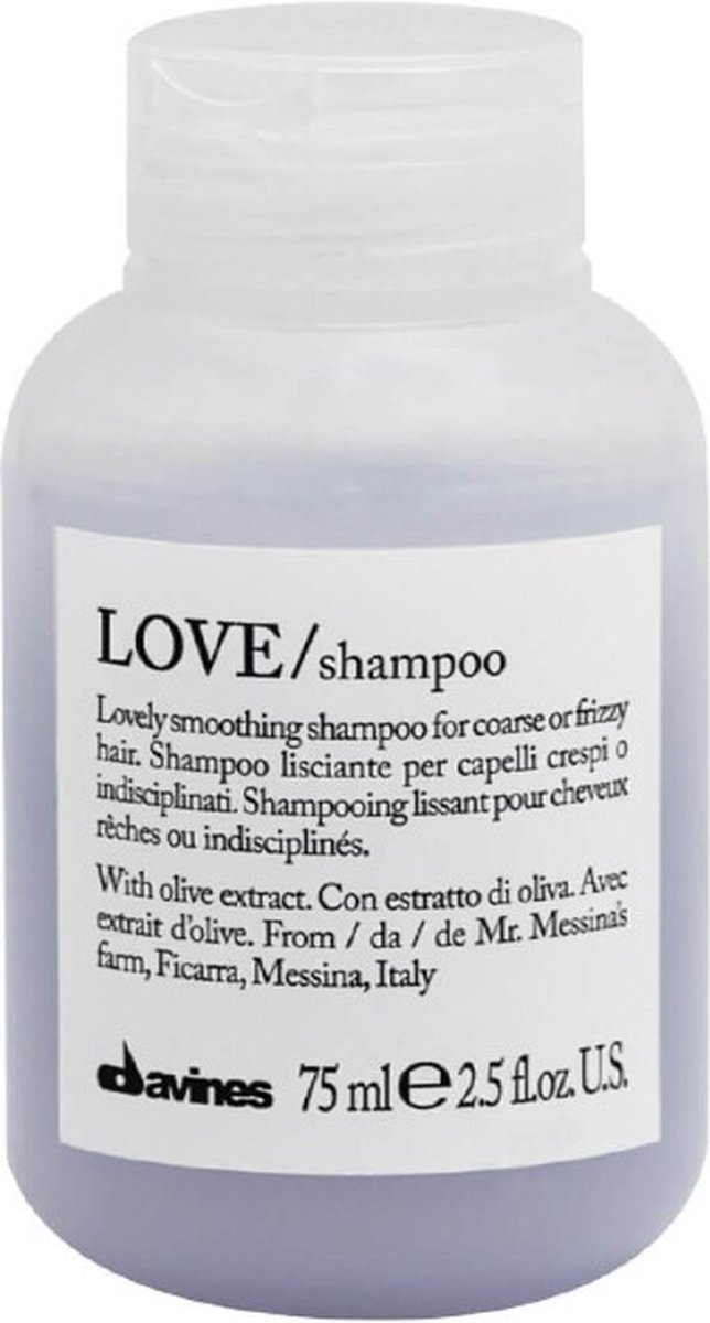 Davines LOVE SMOOTHING Shampoo 75 ml - vrouwen - Voor