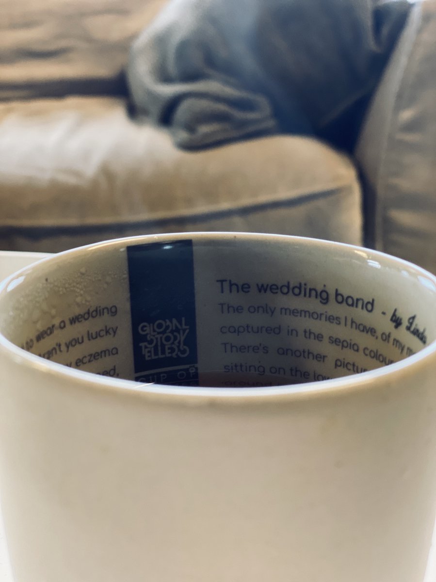 The Wedding Band by Linda - Cup of Stories - Keramieke beker Large