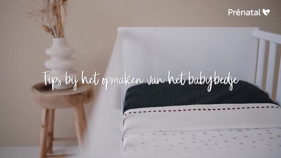 Prenatal Ledikant - Babybed - Babybedje met Platte Spijlen - 60x120 cm -  Exclusief... | bol.com