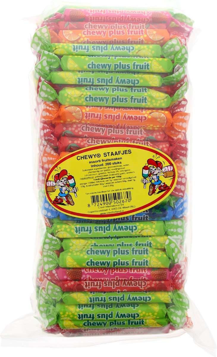 Crest Fruitstaafjes - 200 stuks