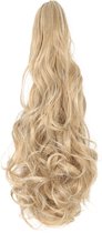 Brazilian Ponytail mixed Blond - 55cm - Paardenstaart - Haarverlenging - Extensions - Wavy - 27/613# - Haarstuk - 22'' - 22 inch