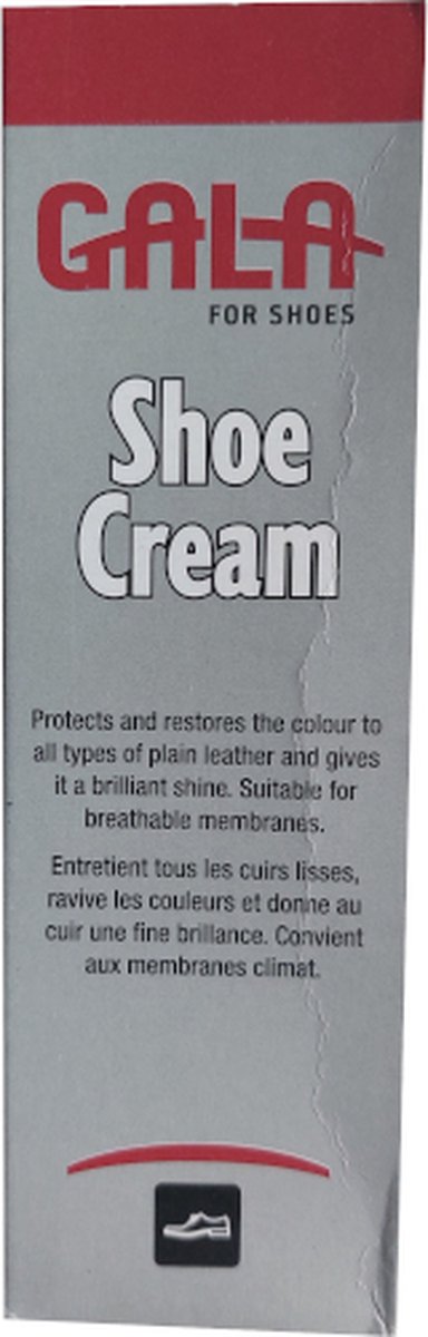 Gala Shoe Cream Tube - Neutraal - 75 ml (Schoenpoets - Schoensmeer)