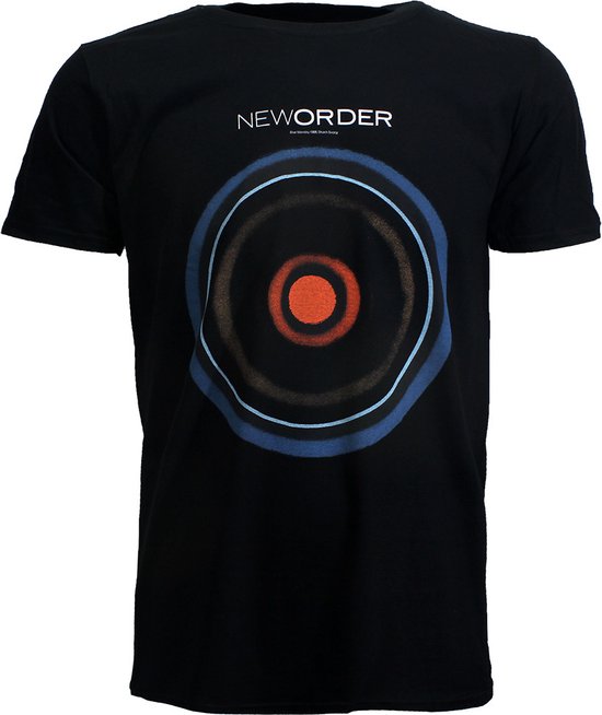New Order Blue Monday Band T-Shirt Zwart - Officiële Merchandise