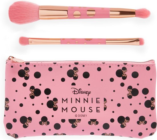 Makeup Revolution x Disney Minnie Mouse - Brush Set - Kwastenset - Make-up - Cadeau - Gift Set