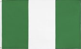 VlagDirect - Nigeriaanse vlag -Nigeria vlag - 90 x 150 cm.