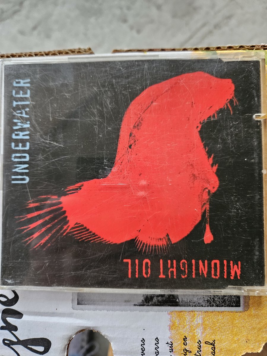 Midnight Oil Underwater 5 Track CD Maxi