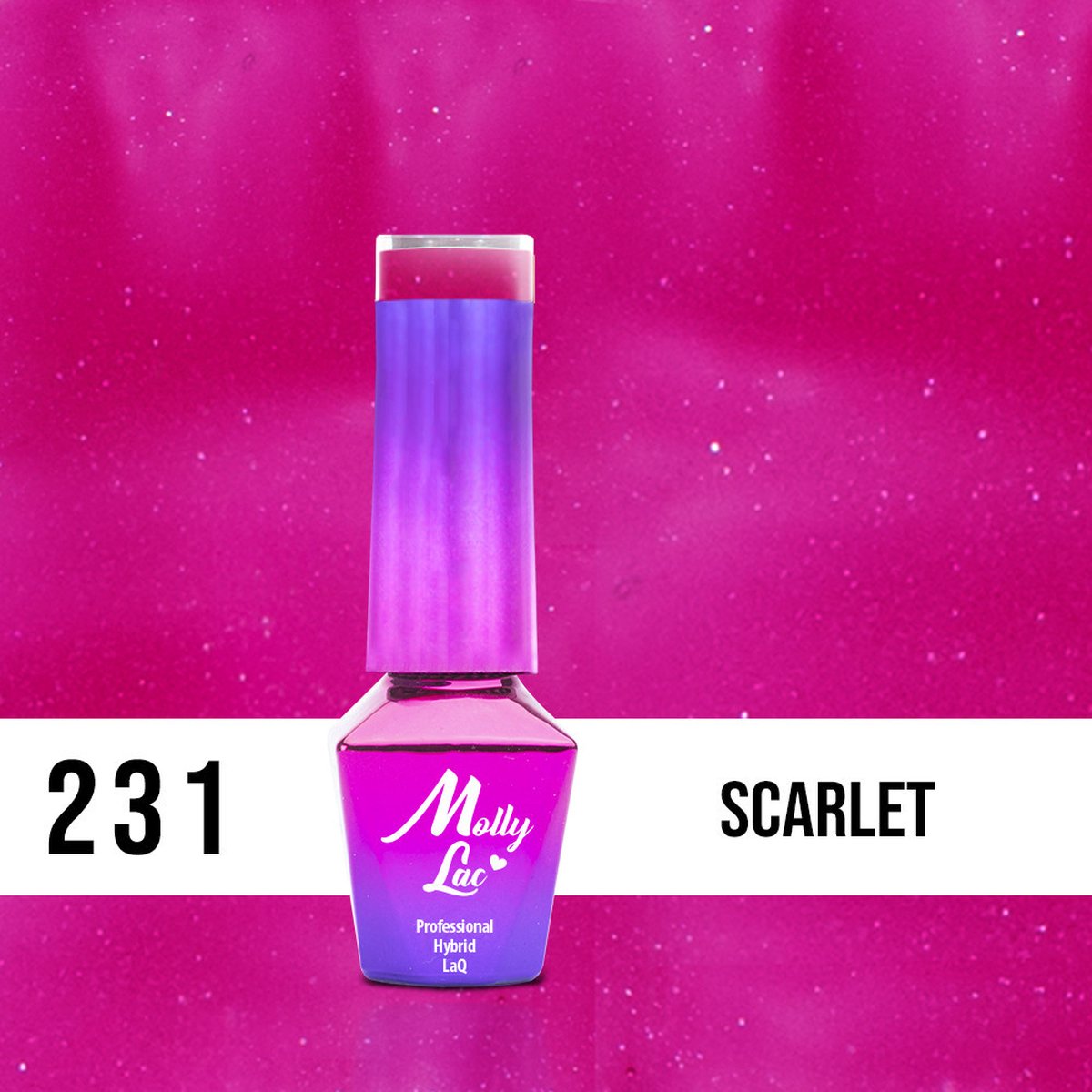 Molly Lac Glowing time - Scarlet nr 231 5ml