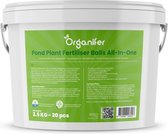 EM Vijverballen met plantvoeding (20 stuks – voor 1 jaar plantvoeding) Voor gezonde en weerbare Vijverplanten - Organifer