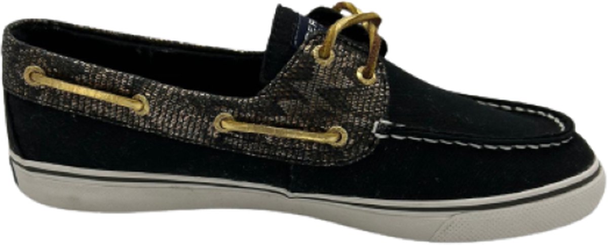 Sperry Top-Sider - Bahama Animal BLK/GLD - Maat 41