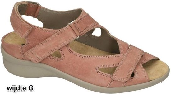 Durea -Dames - oud roze - sandalen - maat 38