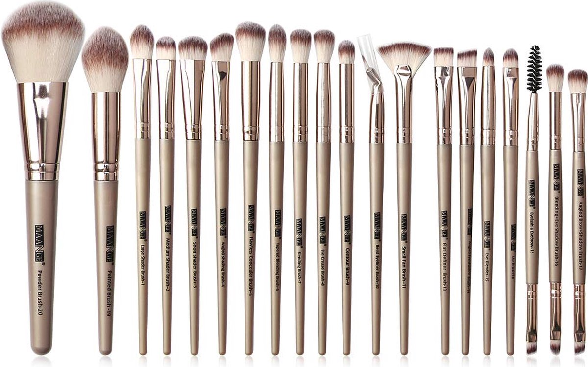 Make up brushes – set van make up kwasten – Make up kwastenset