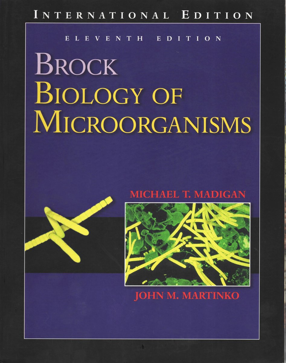 Omslag van Brock Biology of Microorganisms (text component)