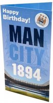 Carte d'anniversaire de Manchester City Est