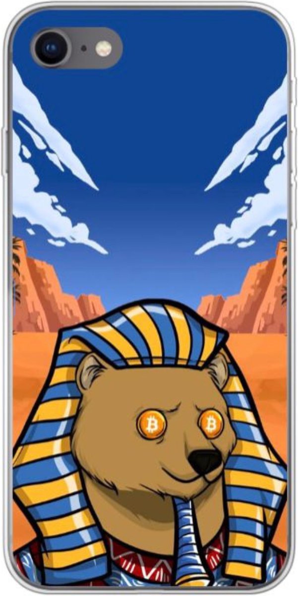 Phonegoat NFT Art iPhone SE 2020 Case Bear x Farao