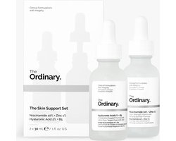 The Ordinary The Skin Support Set - Niacinamide 10% + Zinc 1% 30ml - The Ordinary - Hyaluronic Acid (HA) 2% + B5 30 ml