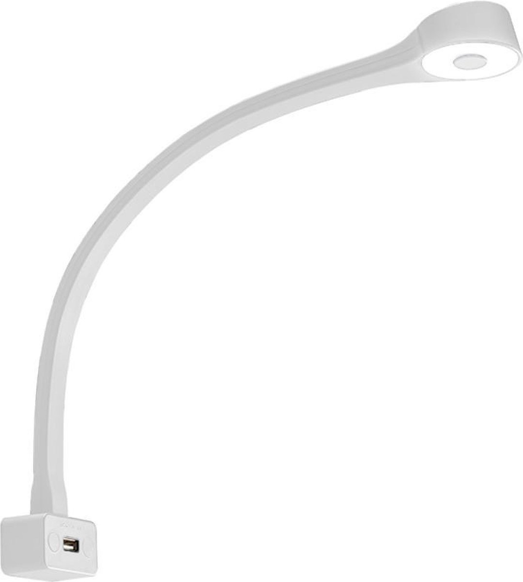 LED Lamp met Zwanenhals F Flexibel 12V Wit