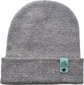 Descent - Muts - Basic - Wolf grijs - Beanie - Wintersport