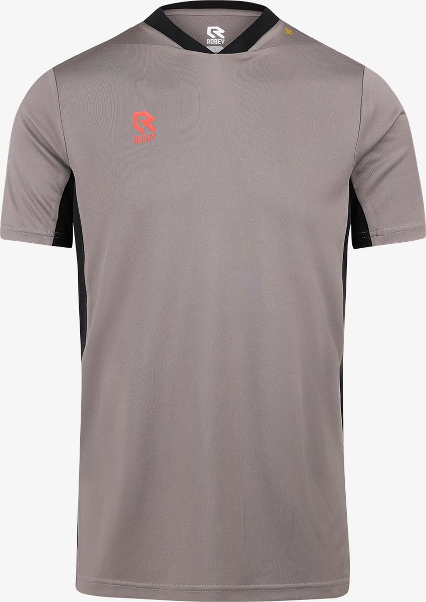 Robey Playmaker Shirt Korte Mouw Heren - Taupe | Maat: 2XL