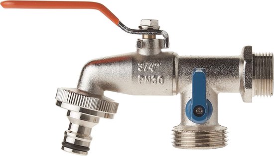 Kogelkraan Vleugelgreep 3/4'' x 3/4'' Binnendraad | Messing Kogelklep Volledige Doorgang Robuust
