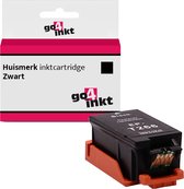 Go4inkt compatible met Epson 266 (T2661) zwart inkt cartridge - WorkForce WF-100W WF-110W WF100W WF-110W