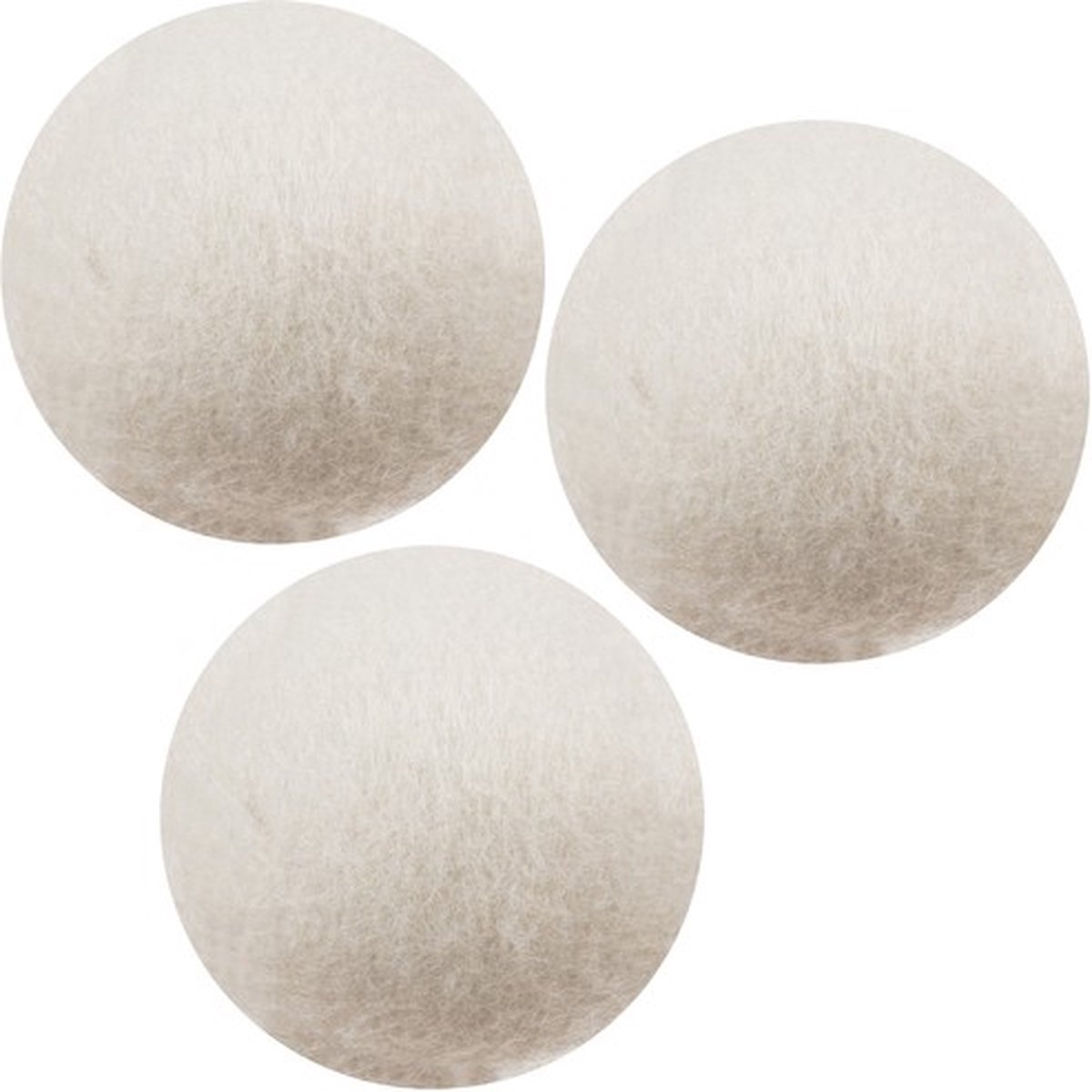 Goedkoopste Wollen Wasballen Drogerballen - Wasdrogerballen - Wasbollen - Zero Waste Wasverzachter - 3 stuks