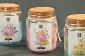 Candles by Milanne, set van 3 mooie geurpotten in bloemgeuren Collectie 2023 - BEKIJK VIDEO