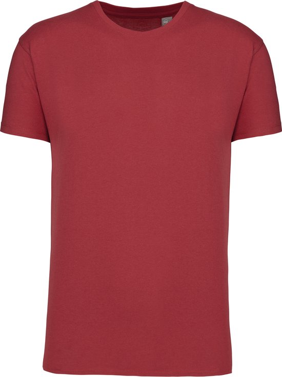 T-shirt rouge terracotta à col rond marque Kariban taille S