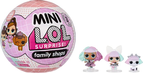 Mini surprise LOL ! - famille avec 3 poupées - Mini poupée