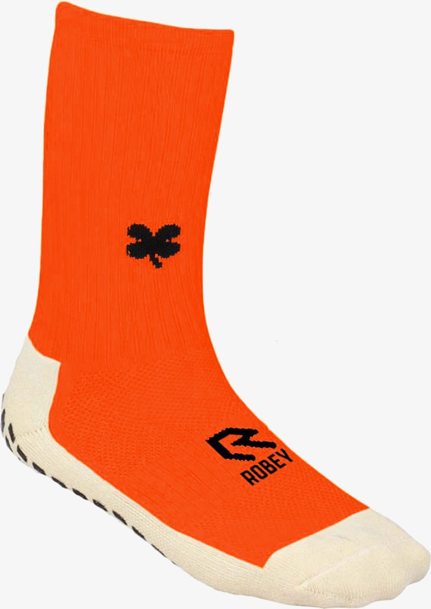 Robey Grip Socks - Neon Orange - Junior
