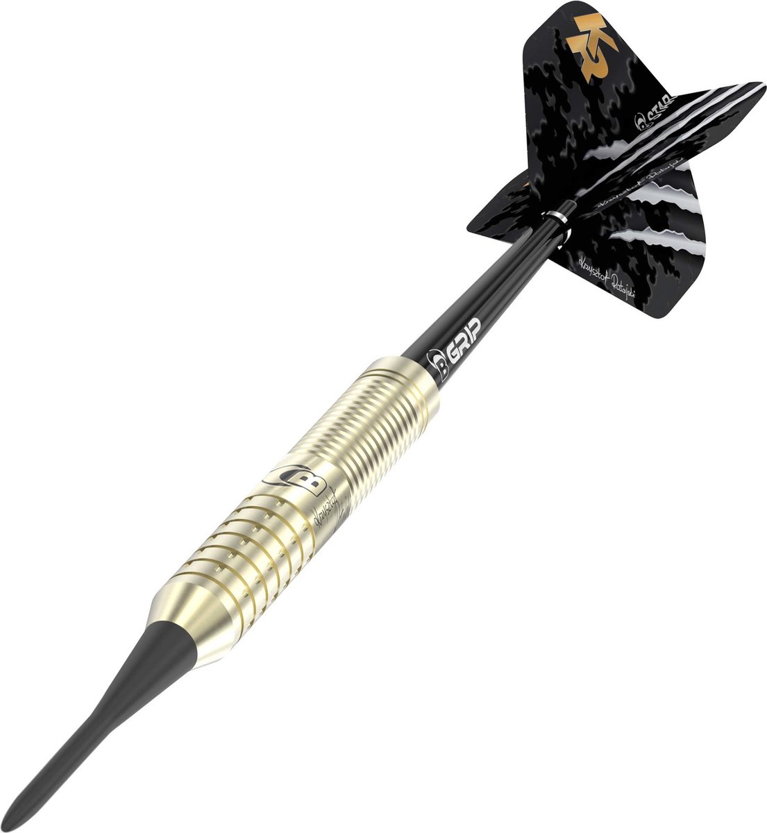 BULL'S Krzysztof Ratajski Brass Gold - Soft Tip Darts
