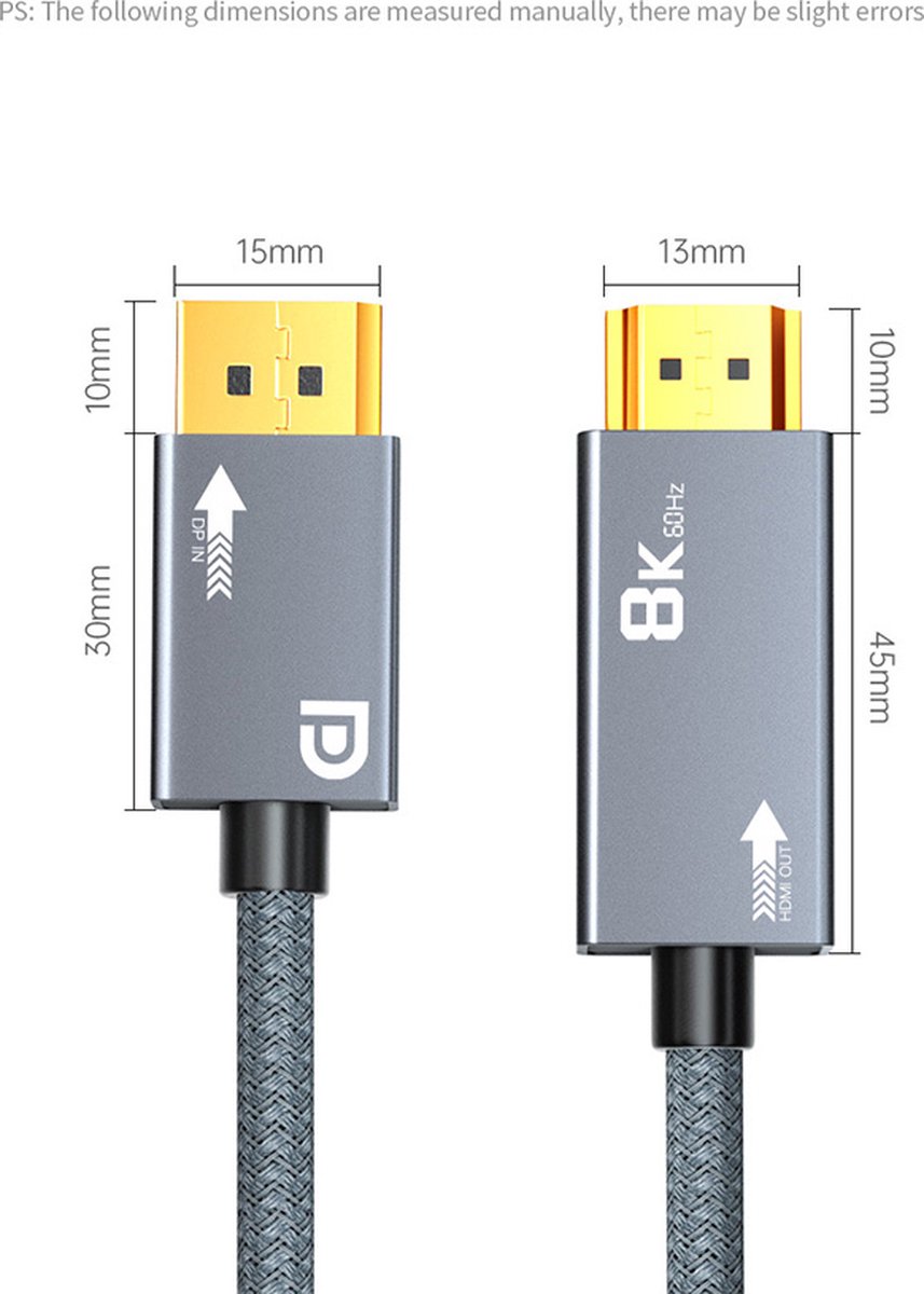 NÖRDIC HDMI -N1023A Câble HDMI Ultra haut débit - HDMI 2.1 - 8K