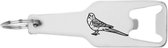 Akyol - parkiet flesopener - Dieren - parkiet - vogel liefhebbers - leuk kado voor iemand die van vogels houd - 105 x 25mm