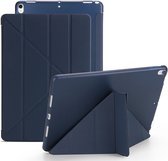 Tablet Hoes geschikt voor iPad Hoes 2022 - 10e generatie - 10.9 inch - Smart Cover - A2757 - A2777 - Donkerblauw