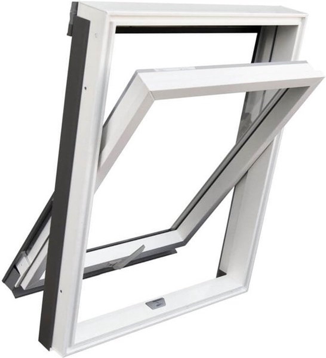 RoofLITE - PRO - Kunststof - PVC - actie dakraam M4A 78x98 - Inc gootstuk