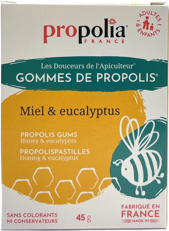 Foto: Propolis en kaneel kauwgom 25 stuks propolia