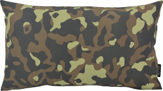 Sierkussen Camouflage / Army - Outdoor/Buiten Collectie | 30 x 50 cm | Polyester/PU