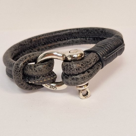 Bracelet - cuir - DP Art - homme - bracelet cuir luxe - vente | bol