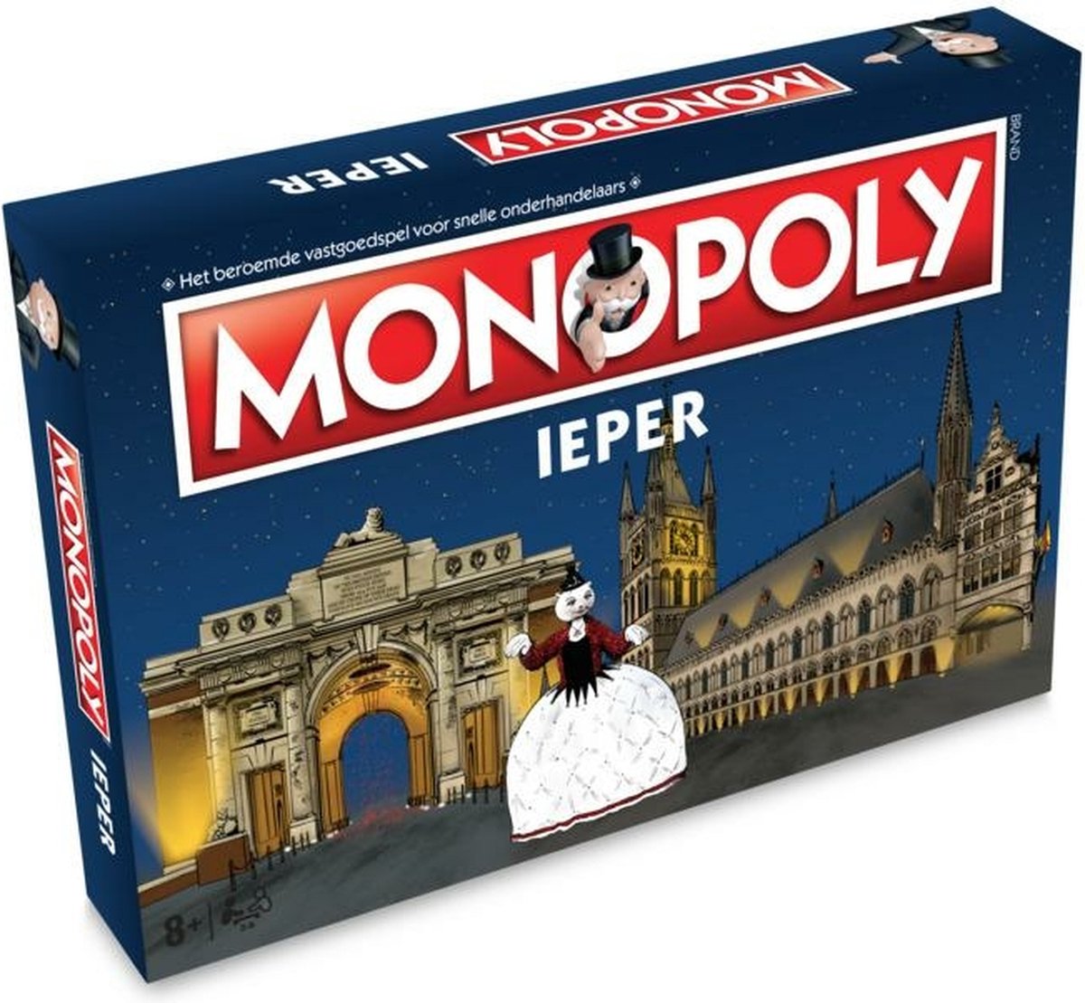 Plopsa - Jeu de société Monopoly (néerlandais/français), Jeux